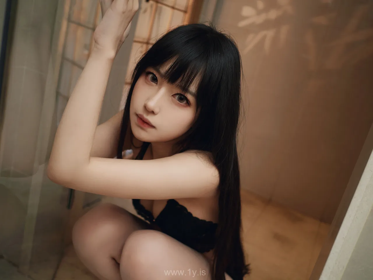 Coser@Shika小鹿鹿 NO.009 Good-looking Chinese Model 启蛰